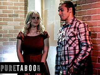 PURE TABOO Deceptive Creep Poses As Soldier To Lure Lonely Codi Vore Into A Cab & Follow Her Home