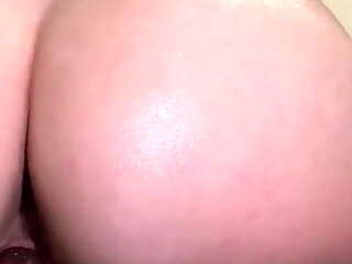 Ride on Dildo with Ass in Cam and Squirt
