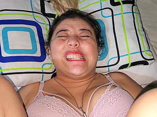DESTROYING MY BEAUTIFUL BLONDE'_S PINK WHITE ASS WITH MY THICK BLACK COCK.