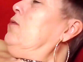 Horny Granny Savana Gets a Wet Pussy From Young Men