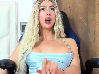 Hot Tranny Webcam Masturbation