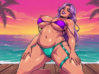 Big Boob Beach Babes (ai)