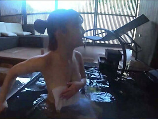 Private Onsen Trip with a Busty Gravure Idol