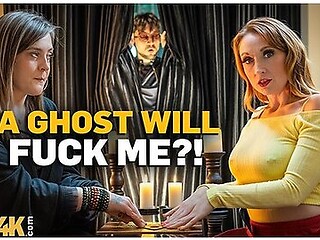 The Ghost With A Big Dick Fucks This Beautiful Milf With Lily Kink