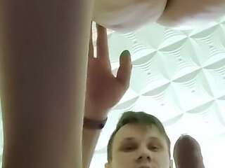 Bottom View of My Wet Pussy