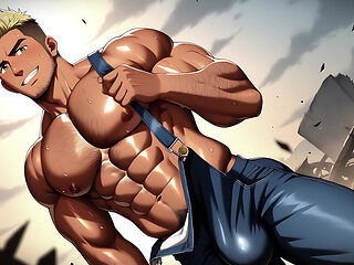 Hunks with Huge Teasing Bulges