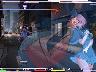 Cute girl from star squad defeats zombies