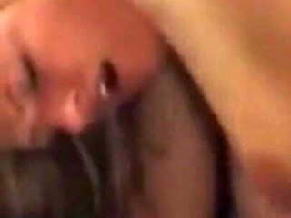 Blonde MILF Squirts Hard During Intense Pussy Eating Session