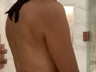 Billie Star Boobies in the Shower