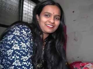 Indian woman with sexy feet plays with a penis