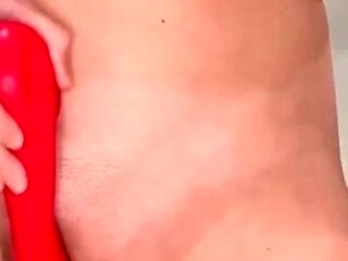 Close up pussy fingering ass toying