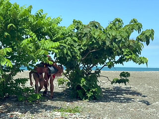 We Fuck on the Beach and I Cum Three Times
