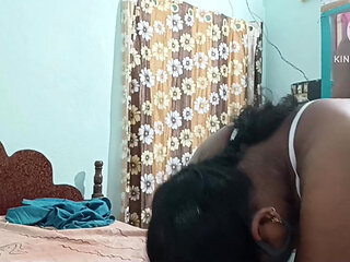 Indian wife and husband faking