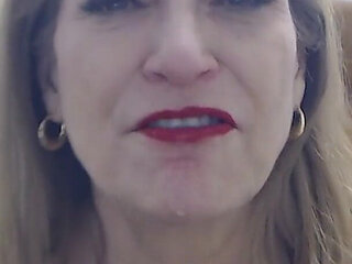 Step-gr*nny Face Fucked Cum Dump