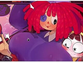 Pomni Takes Care Of Her Dick - Pomni And Ragatha Anti Abstraction Methods - Ryzryz With Car Toon