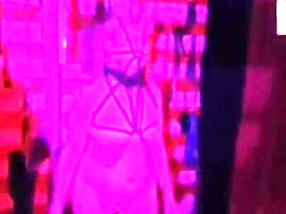 Dom Gresopio in Shibari Corset with Clothing and Mask