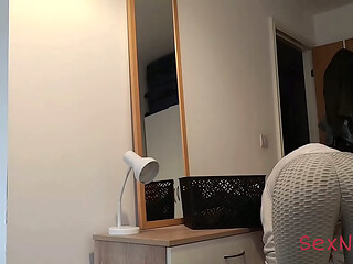 Deliberately Flashing My Step-Mom My Erect Cock