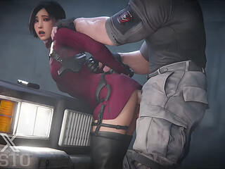 Ada Wong gets fucked from behind.