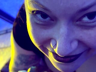 Interracial blowjob and handjob