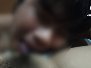 Pov Thai milf pussy eating and creampie