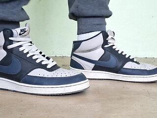 Nike Sneakers on My Feet