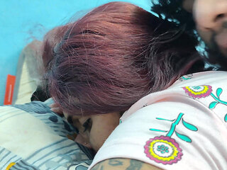 Hot ass kiss romance in skirt