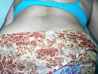 Big ASS Shemale Jasmin Indian Crossdresser Transgender in Saree Bra Flashing Big ASS