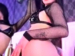 Stacked brunette goes solo toys and masturbation