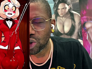 Beautiful Petite Transgender Girl Cum Covering Herself, Cute Trans Gamer Girl Hands Free Cumming, Hazbin Hotel Futa Cum, Trans Anime Girl Cumming, AI Generated