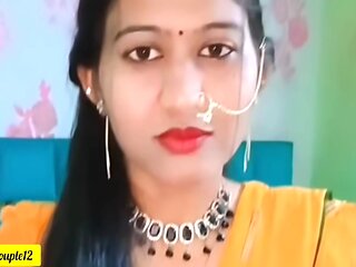 Desi Indian Bhabhi In Yellow Saree Looking Hot And Sexy