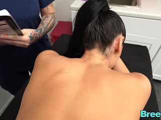 Nurse and Doctor Creampies Hispanic Queenie Sateen