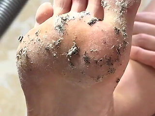 Extreme Foot Filth! Dirty Soles & Overloaded Vacuum