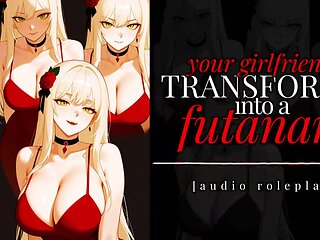F4M; Glamour Audio; Your Gf CONVERTS into a HERMAPHRODITISM