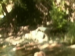 Blonde Babe Rims and Sucks Cock Outdoors