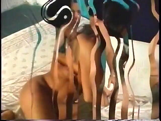 Horny dude lies on the bed and let the pretty babe suck his cock