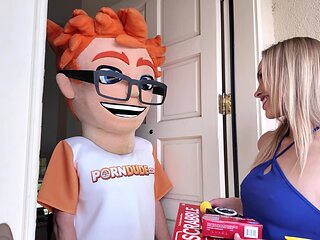 My Handjob Game Gets Diana Grace Cumming in a Scrabble Cum-fest!