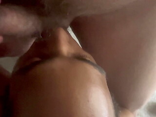 Alson gets White Cum on Face