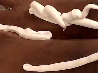 In the Bath Rubbing Washing My Feet