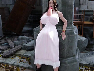 Aerith Growing 2 (futa Shemale)