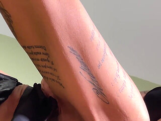 Petite MILF Fucked in All Holes and Gets Anal Creampie