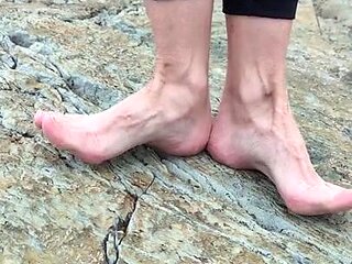 Lezlyan aka la_little_dancer_feet OnlyFans - On my hike