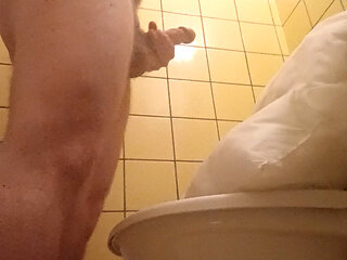 Cumming toilet pillow