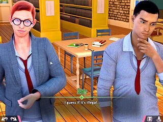 Steamy anime love story with university dilemmas next door