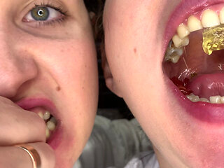 Twin Mouth: Chew Seduction Uvulia Show