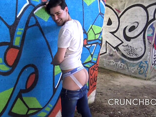 2440 Young Dude Fucked Raw Outdoor by Pervertr Stepdaddy Boy