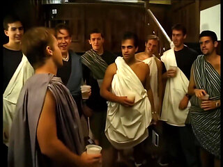 A Young Beauty Surrounded by Cocks