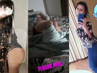 FLAGRA REAL DE ESPOSA TRAINDO . ( REAL ACTUAL VIDEO OF WIFE CHEATING. )