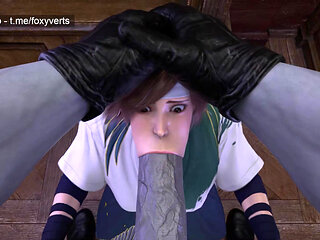 Asuka in the Library