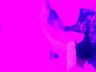 Cumming Under a Blacklight