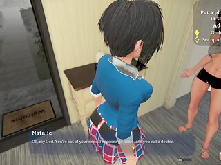 Hot lesbians, fantasies, stance